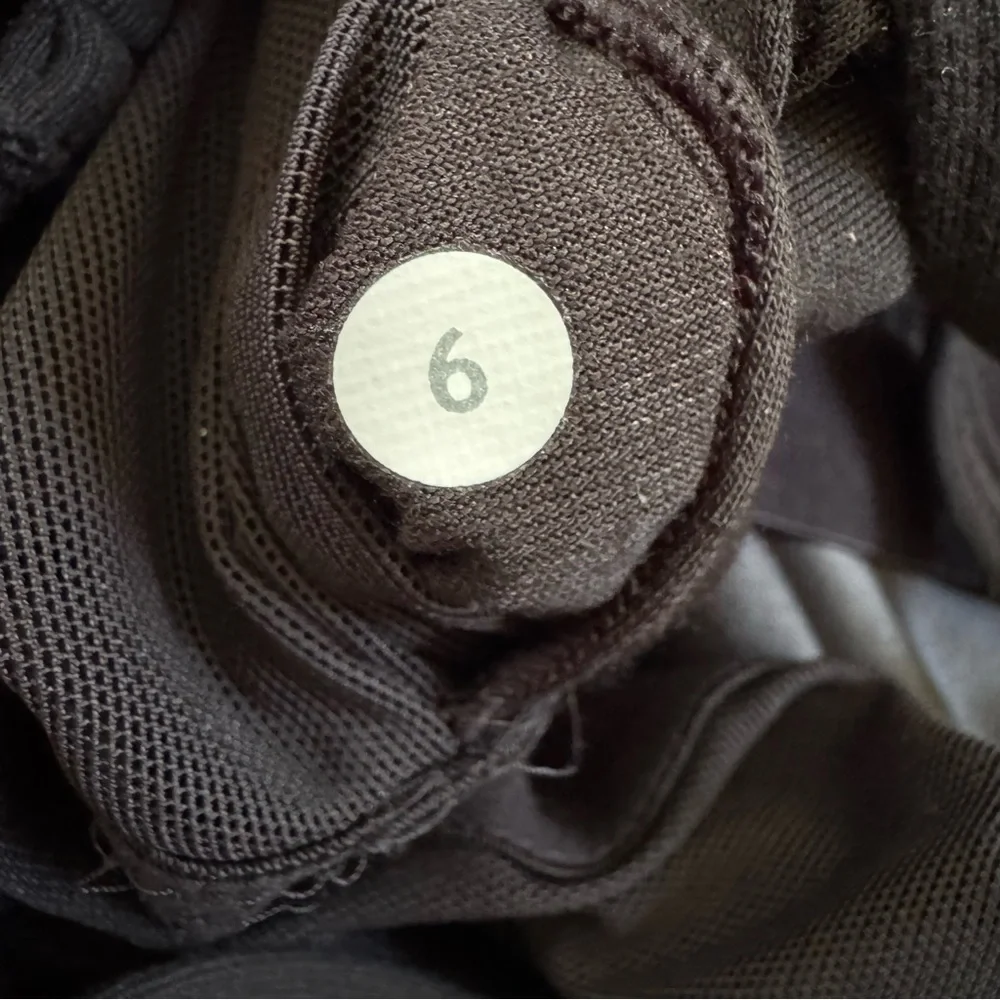 Lululemon Power Y Tank Luon Star Crushed Coal Black Black size 6 - Picture 9 of 12